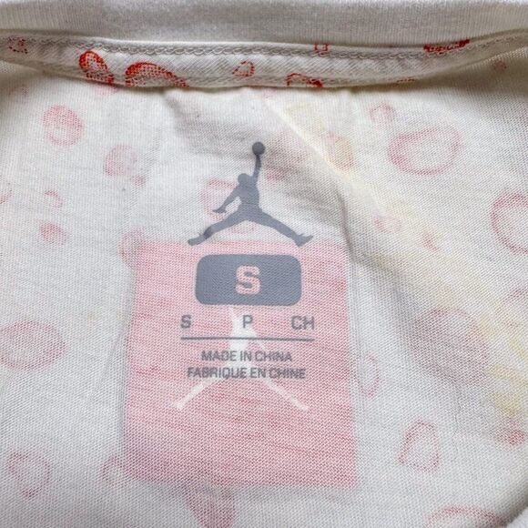 Air Jordan Gatorade Nike T-Shirt Mens Small Be Like Mike 2015 Allover AJ1165-100 - Picture 9 of 14